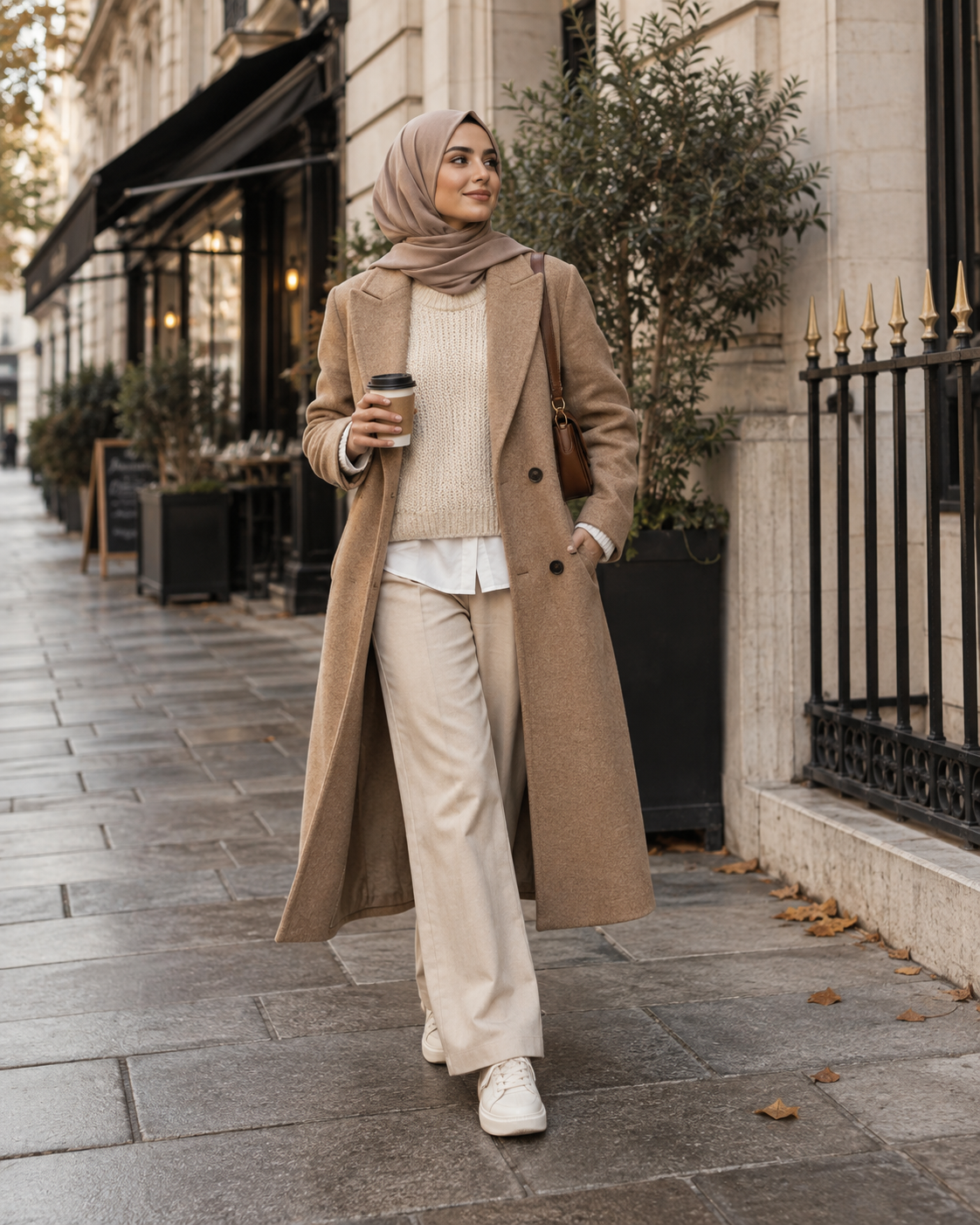 Modest seasonal layered outfit inspiration