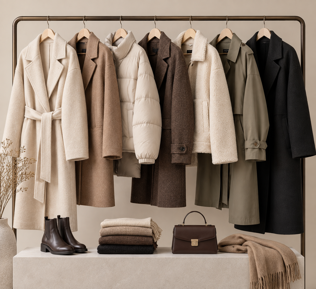 Coats and jackets for modest everyday style